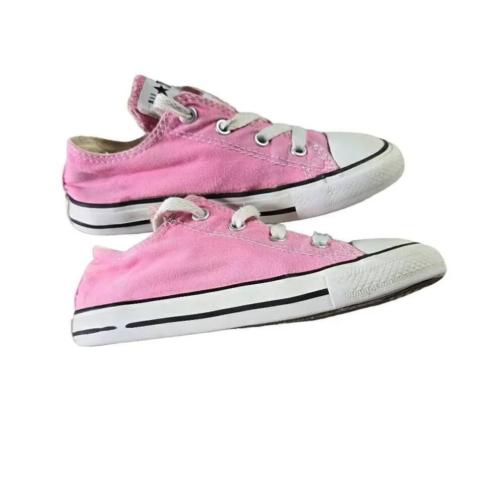 Converse All Star Chuck Taylor Toddler Girls/Boys Pink Shoes~size 10